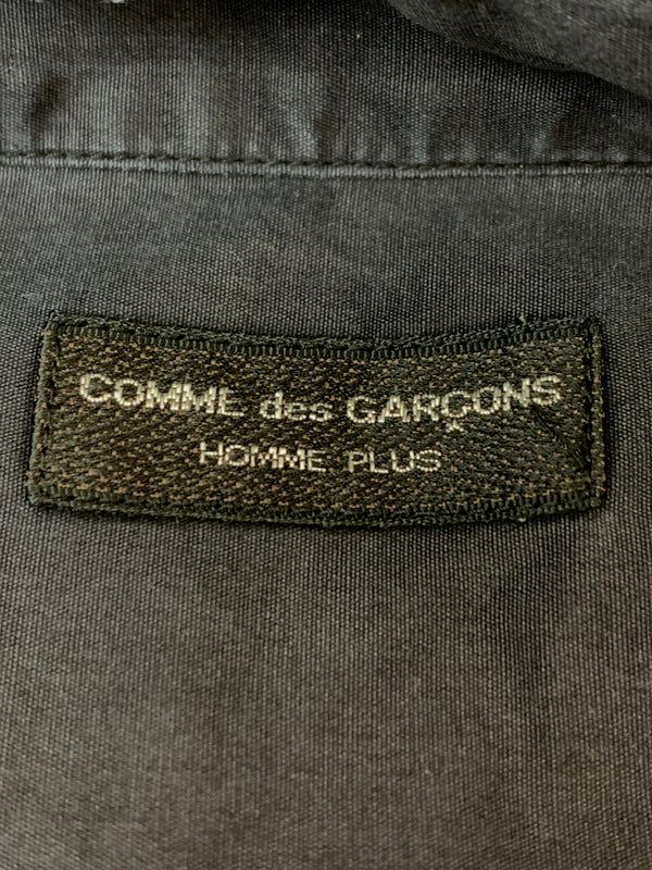 【現状渡し品】【メンズ】 COMME DES GARCONS HOMME PLUS コムデギャルソンオムプリュス LS SHIRT 長袖 シャツ メンズ トップス 140-260515-em-08-min カラー：ネイビー 万代Net店