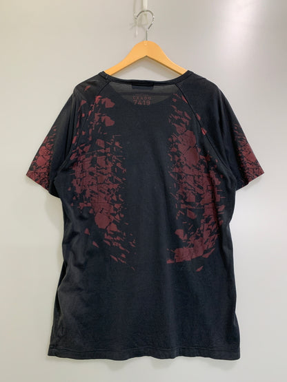 【現状渡し品】【メンズ】 STONE ISLAND ストーンアイランド SHADOW PROJECT 741920610 PRINT TEE 半袖Tシャツ ショートスリーブ 141-260508-AS-53-min サイズ：L カラー：ブラック 万代Net店