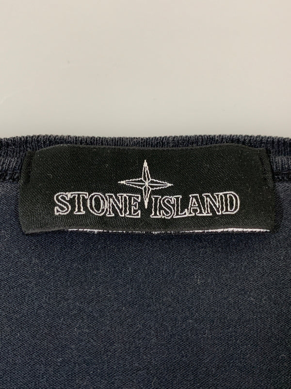 【現状渡し品】【メンズ】 STONE ISLAND ストーンアイランド SHADOW PROJECT 741920610 PRINT TEE 半袖Tシャツ ショートスリーブ 141-260508-AS-53-min サイズ：L カラー：ブラック 万代Net店