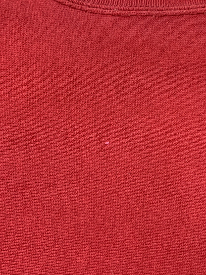 【中古品】【メンズ】 CHAMPION チャンピオン 90S REVERSEWEAVE SWEATSHIRT 目無し スウェット トレーナー 146-260508-AS-79-min サイズ：L カラー：レッド 万代Net店