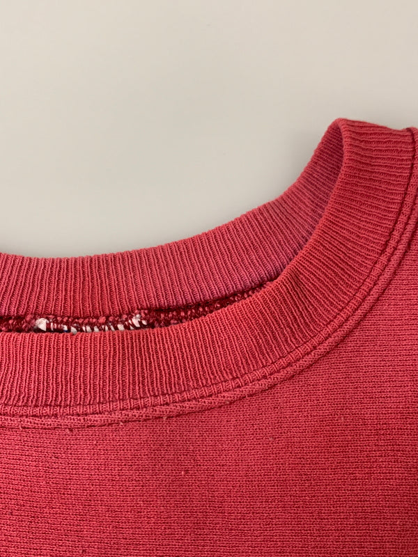 【中古品】【メンズ】 CHAMPION チャンピオン 90S REVERSEWEAVE SWEATSHIRT 目無し スウェット トレーナー 146-260508-AS-79-min サイズ：L カラー：レッド 万代Net店