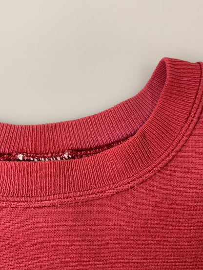 【中古品】【メンズ】 CHAMPION チャンピオン 90S REVERSEWEAVE SWEATSHIRT 目無し スウェット トレーナー 146-260508-AS-79-min サイズ：L カラー：レッド 万代Net店