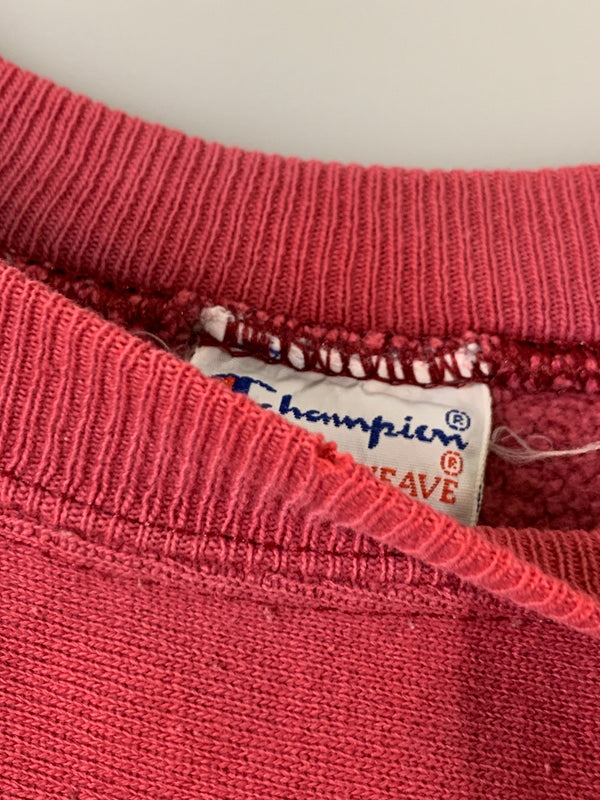 【中古品】【メンズ】 CHAMPION チャンピオン 90S REVERSEWEAVE SWEATSHIRT 目無し スウェット トレーナー 146-260508-AS-79-min サイズ：L カラー：レッド 万代Net店