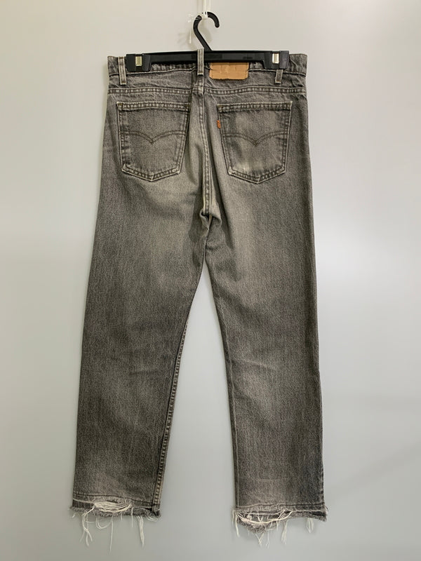 【現状渡し品】【メンズ】 LEVI'S リーバイス 90S 505 BLACK DENIM PANT デニムパンツ ボトムス 157-260508-AS-88-min サイズ：下記参照 カラー：ブラック 万代Net店