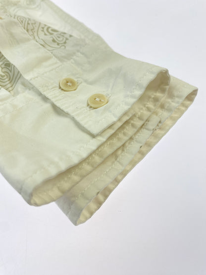 【中古品】【メンズ】 DIESEL ディーゼル PAISLEY STUDS SHIRT シャツ 141-260523-zi-30-min サイズ：S カラー：ホワイト系 万代Net店
