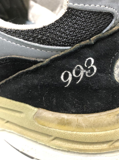 【中古品】【メンズ】 NEW BALANCEニューバランス MR993BK 靴 シューズ スニーカー 162-260508-AS-124-min サイズ：27cm カラー：ブラック/グレー 万代Net店