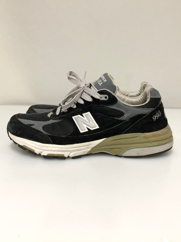 【中古品】【メンズ】 NEW BALANCEニューバランス MR993BK 靴 シューズ スニーカー 162-260508-AS-124-min サイズ：27cm カラー：ブラック/グレー 万代Net店