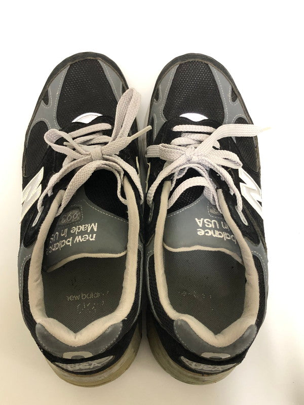 【中古品】【メンズ】 NEW BALANCEニューバランス MR993BK 靴 シューズ スニーカー 162-260508-AS-124-min サイズ：27cm カラー：ブラック/グレー 万代Net店