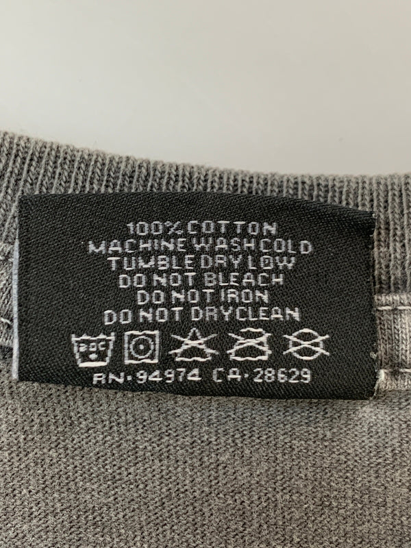 【中古品】【メンズ】 STUSSY ステューシー ALL FRUITS RIPE L S TEE 長袖Tシャツ ロングスリーブ 142-260508-AS-11-min サイズ：M カラー：グレー 万代Net店