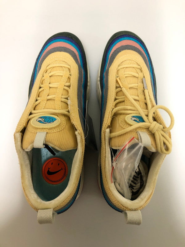【未使用品】【メンズ】 SEAN WOTHERSPOON ショーン・ウェザースプーン ×NIKE ナイキ AJ4219-400 AIR MAX 1 97 SW 靴 シューズ スニーカー 160-260508-AS-94-min サイズ：26.5cm カラー：LT BLUE FURY/LEMON WASH 万代Net店