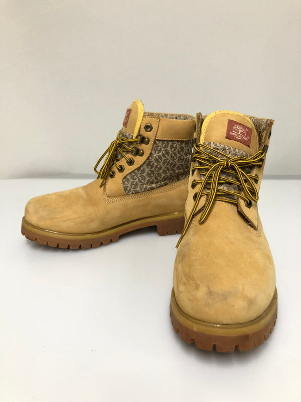 【中古品】【メンズ】 TIMBERLAND ティンバーランド 8W 16034 8712 SHORT BOOTS 靴 シューズ ブーツ 165-260508-AS-102-min サイズ：8W カラー：ライトブラウン 万代Net店