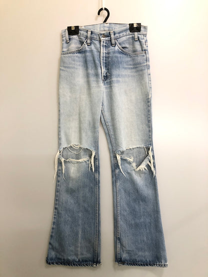 【現状渡し品】【メンズ】 LEVI'S リーバイス 70S ボタン裏 8 646 DENIM PANTS デニム パンツ 70年代 ヴィンテージ ジーンズ ジーパン メンズ ボトムス 157-260510-em-56-min カラー：インディゴ 万代Net店