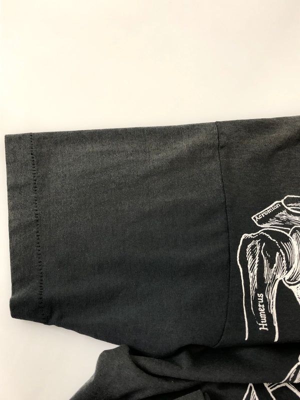 【現状渡し品】【メンズ】 LESLIE ARWIN レスリー アーウィン 90S PRINT TEE 90年代 半袖Tシャツ メンズ トップス ヴィンテージ 146-260510-em-41-min サイズ：L カラー：ブラック 万代Net店
