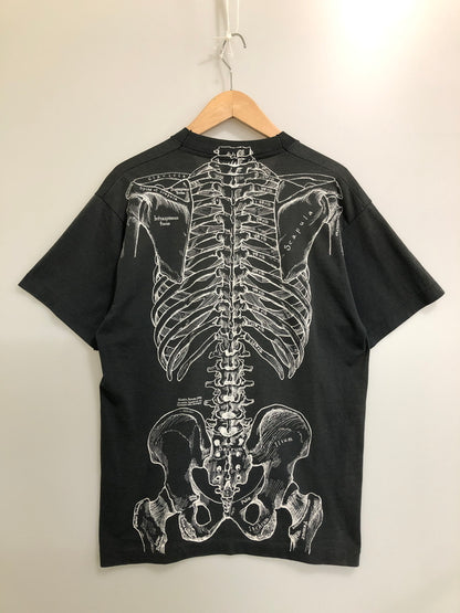 【現状渡し品】【メンズ】 LESLIE ARWIN レスリー アーウィン 90S PRINT TEE 90年代 半袖Tシャツ メンズ トップス ヴィンテージ 146-260510-em-41-min サイズ：L カラー：ブラック 万代Net店