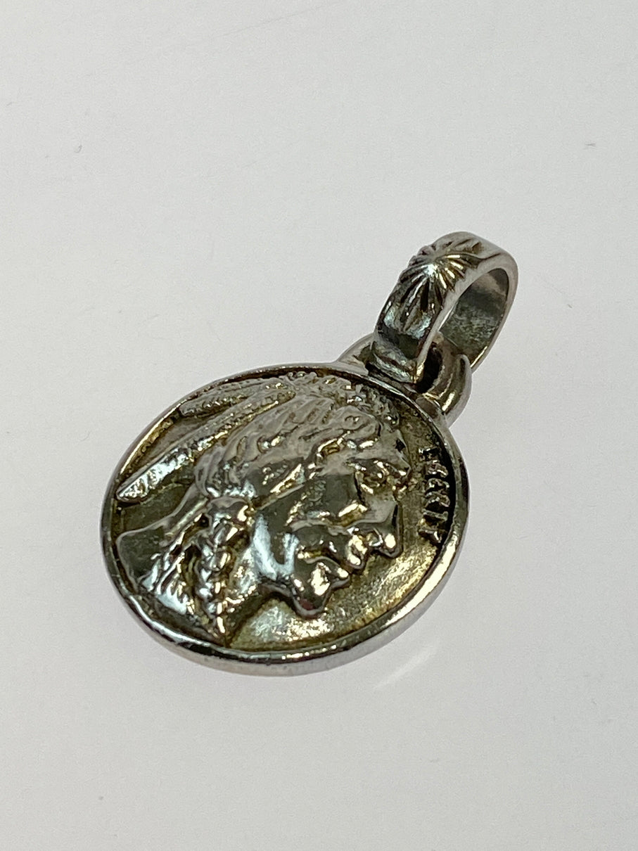 【中古品】【メンズ/レディース】 SAAD サード SV925 COIN PENDANT TOP コイン ペンダントトップ シルバーアクセサリー 191-260510-em-04-min カラー：シルバー 万代Net店