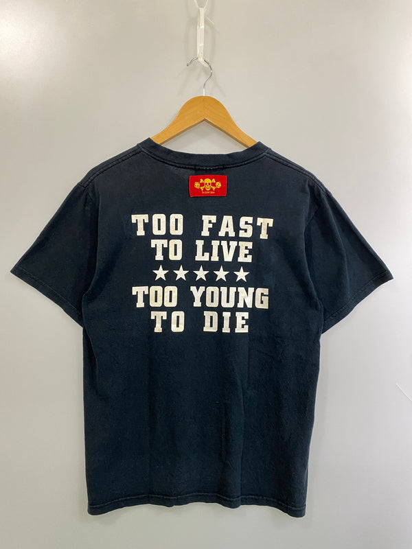 【中古品】【メンズ】 CREAMSODA クリームソーダ カクドクロTシャツ メンズ 半袖 プリント Tシャツ 142-260717-em-32-min サイズ：S カラー：ブラック 万代Net店