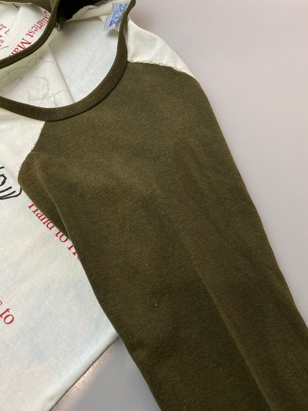 【現状渡し品】【メンズ】 TULTEX タルテックス GRANDPA PRINT TEE グランパ プリント Tシャツ メンズ トップス メッセージ 146-260521-em-30-min カラー：カーキ/ホワイト 万代Net店