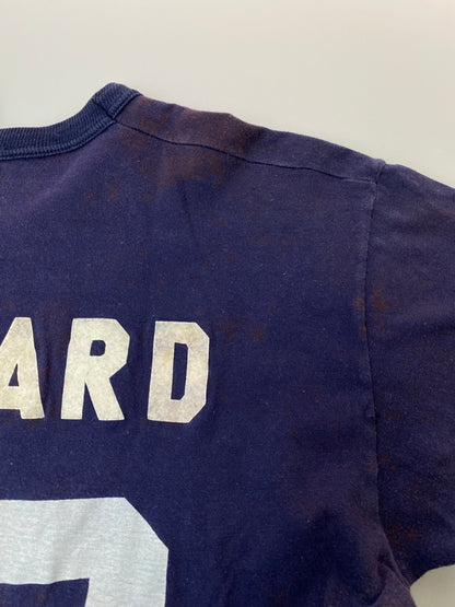 【現状渡し品】【メンズ】 USED ユーズド FOOTBALL TEE フットボール プリント 半袖Tシャツ メンズ トップス ヴィンテージ 146-260521-em-29-min サイズ：L カラー：ネイビー系 万代Net店