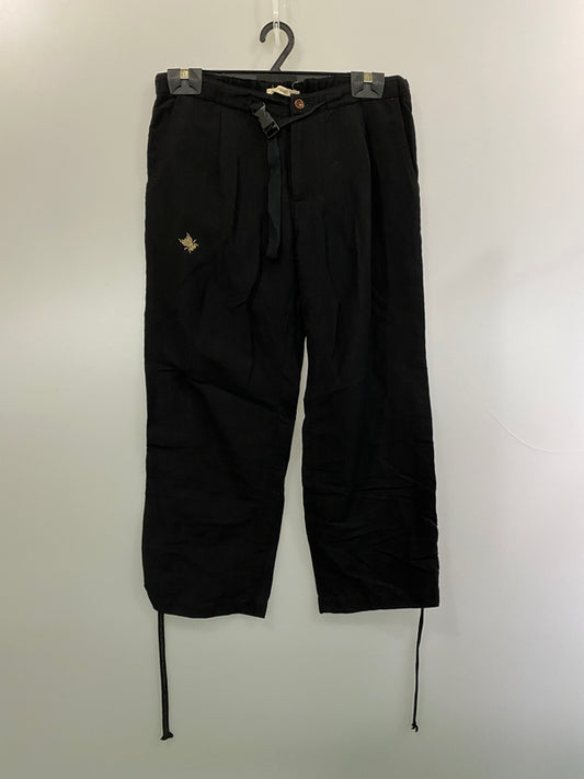【中古品】【メンズ】 BIAS バイアス リネンパンツ メンズ ボトムス 151-260524-em-36-min カラー：ブラック 万代Net店