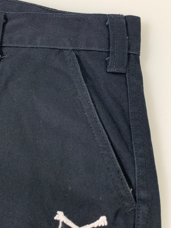 【中古品】【メンズ】 VANSON バンソン CROSSBONE PANTS クロスボーンパンツ ハーフパンツ ボトムス 156-260604-AS-41-min サイズ：30 カラー：ブラック 万代Net店