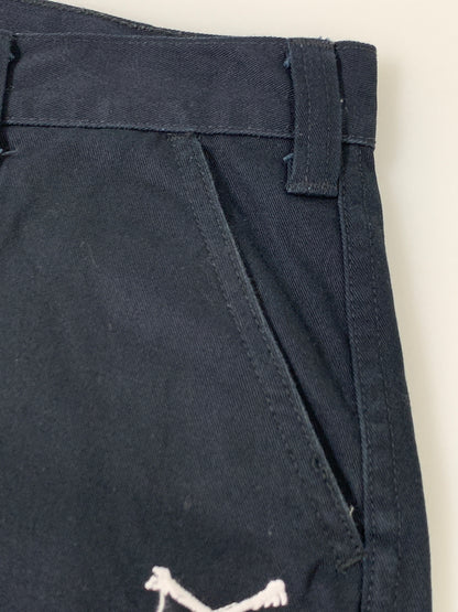 【中古品】【メンズ】 VANSON バンソン CROSSBONE PANTS クロスボーンパンツ ハーフパンツ ボトムス 156-260604-AS-41-min サイズ：30 カラー：ブラック 万代Net店