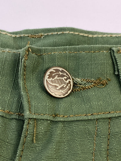 【中古品】【メンズ】 BEMIDJI WOOLEN MILLS べミジウーレンミルズ リップストップダブルニーパンツ ボトムス 156-260604-AS-35-min サイズ：30 カラー：オリーブグリーン 万代Net店