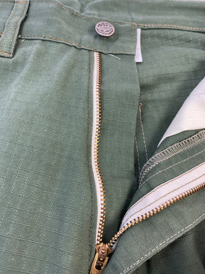 【中古品】【メンズ】 BEMIDJI WOOLEN MILLS べミジウーレンミルズ リップストップダブルニーパンツ ボトムス 156-260604-AS-35-min サイズ：30 カラー：オリーブグリーン 万代Net店