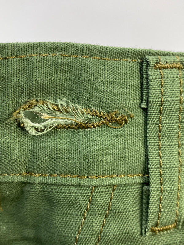 【中古品】【メンズ】 BEMIDJI WOOLEN MILLS べミジウーレンミルズ リップストップダブルニーパンツ ボトムス 156-260604-AS-35-min サイズ：30 カラー：オリーブグリーン 万代Net店