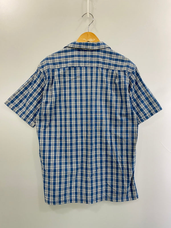 【中古品】【メンズ】 SUNSURF サンサーフ バカラチェックシャツ UNION SUPPLY ユニオン サプライ メンズ 半袖シャツ トップス 145-260524-em-31-min サイズ：M カラー：ブルー系 万代Net店