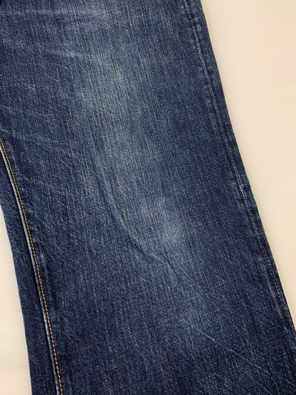 【中古品】【メンズ】 AAPE BY A BATHING APE エーエイプバイアベイシングエイプ LOOSE DENIM PANTS デニムパンツ 153-260604-AS-43-min サイズ：L カラー：インディゴ 万代Net店