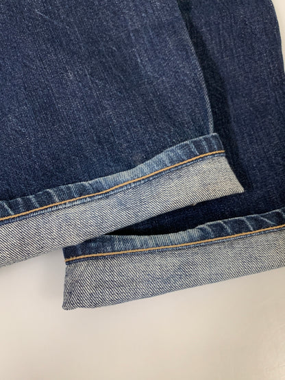 【中古品】【メンズ】 AAPE BY A BATHING APE エーエイプバイアベイシングエイプ LOOSE DENIM PANTS デニムパンツ 153-260604-AS-43-min サイズ：L カラー：インディゴ 万代Net店