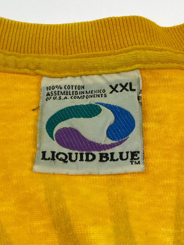 【現状渡し品】【メンズ】 NFL 90S LIQUID BLUE MINNESOTA VIKING TIE DYE TEE Tシャツ 146-260523-zi-39-min サイズ：XXL カラー：オレンジ/パープル 万代Net店