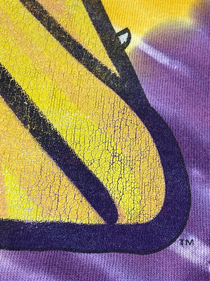 【現状渡し品】【メンズ】 NFL 90S LIQUID BLUE MINNESOTA VIKING TIE DYE TEE Tシャツ 146-260523-zi-39-min サイズ：XXL カラー：オレンジ/パープル 万代Net店