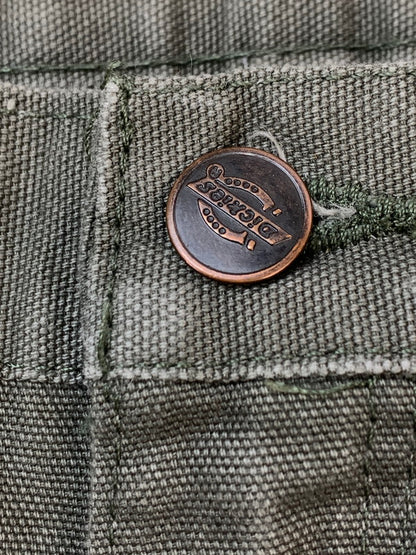 【中古品】【メンズ】 DICKIES ディッキーズ DUCK PAINTER PANTS OLIVE ダック ペインターパンツ メンズ ボトムス コットン ワークパンツ 158-260612-em-08-min サイズ：W36×L32 カラー：オリーブ 万代Net店