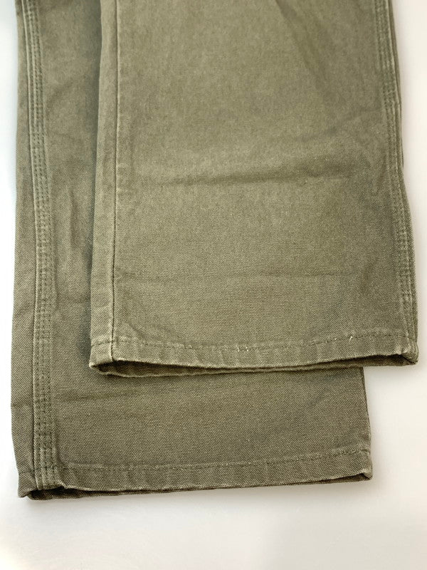 【中古品】【メンズ】 DICKIES ディッキーズ DUCK PAINTER PANTS OLIVE ダック ペインターパンツ メンズ ボトムス コットン ワークパンツ 158-260612-em-08-min サイズ：W36×L32 カラー：オリーブ 万代Net店