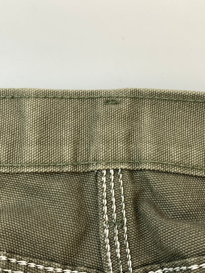 【中古品】【メンズ】 DICKIES ディッキーズ DUCK PAINTER PANTS OLIVE ダック ペインターパンツ メンズ ボトムス コットン ワークパンツ 158-260612-em-08-min サイズ：W36×L32 カラー：オリーブ 万代Net店