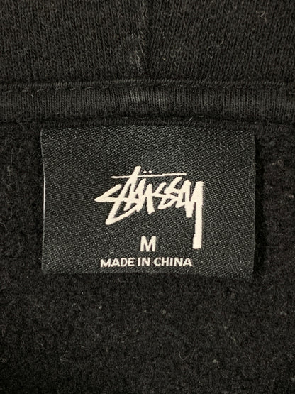 【中古品】【メンズ】 STUSSY ステューシー ×FPAR フォーピーエーアール QR HOODIE プルオーバーパーカー 142-260508-AS-67-min サイズ：M カラー：ブラック 万代Net店