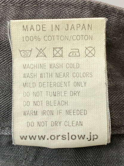 【中古品】【メンズ】 OR SLOW オアスロウ ヘリンボーン ワークパンツ メンズ ボトムス 151-260524-em-35-min サイズ：M カラー：グレー 万代Net店