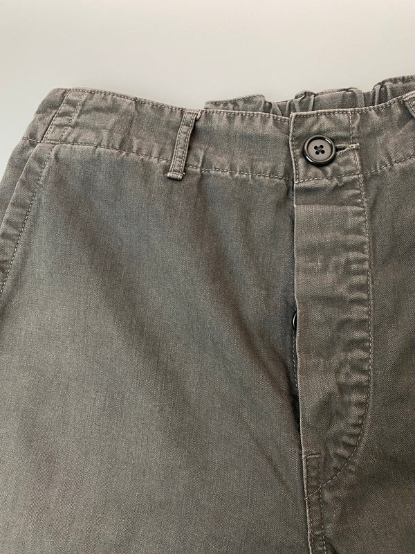 【中古品】【メンズ】 OR SLOW オアスロウ ヘリンボーン ワークパンツ メンズ ボトムス 151-260524-em-35-min サイズ：M カラー：グレー 万代Net店