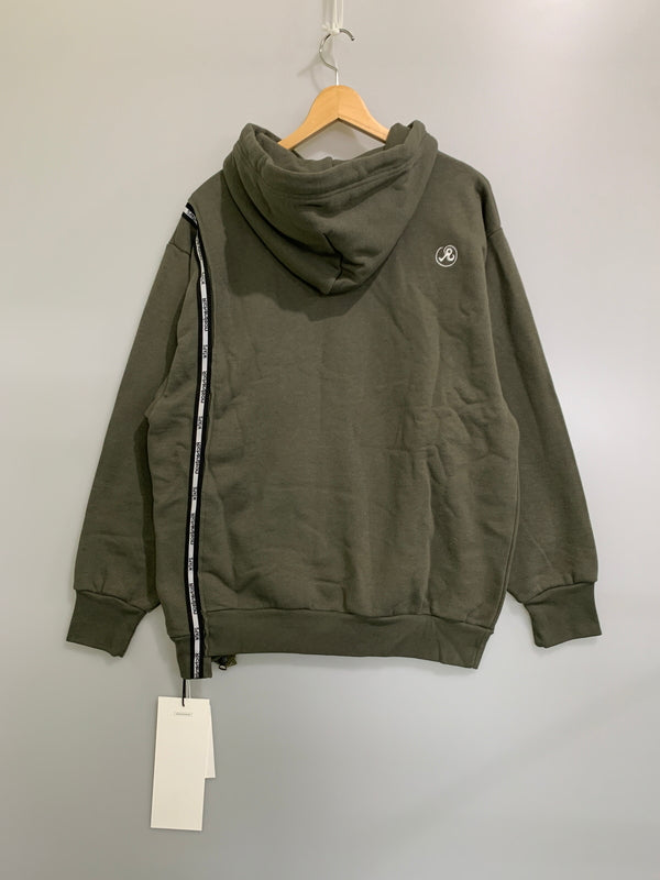 【中古品】【メンズ】 WTAPS ダブルタップス × RICHARDSON リチャードソン 20AW 202ATRID-CSM02S BIZZ ZIP HOODIE プルオーバーパーカー 142-260508-AS-68-min サイズ：02 カラー：オリーブ 万代Net店