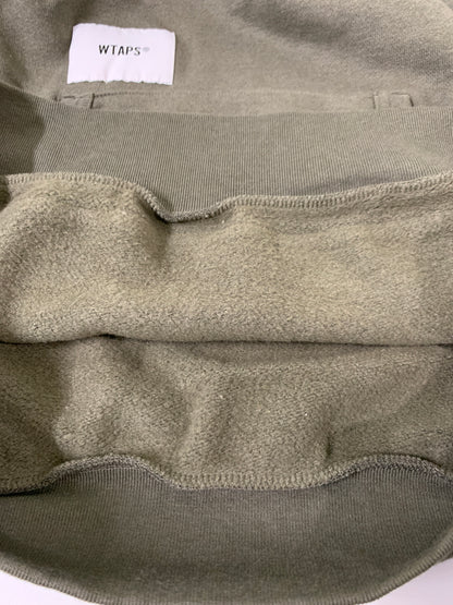 【中古品】【メンズ】 WTAPS ダブルタップス × RICHARDSON リチャードソン 20AW 202ATRID-CSM02S BIZZ ZIP HOODIE プルオーバーパーカー 142-260508-AS-68-min サイズ：02 カラー：オリーブ 万代Net店