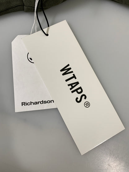 【中古品】【メンズ】 WTAPS ダブルタップス × RICHARDSON リチャードソン 20AW 202ATRID-CSM02S BIZZ ZIP HOODIE プルオーバーパーカー 142-260508-AS-68-min サイズ：02 カラー：オリーブ 万代Net店