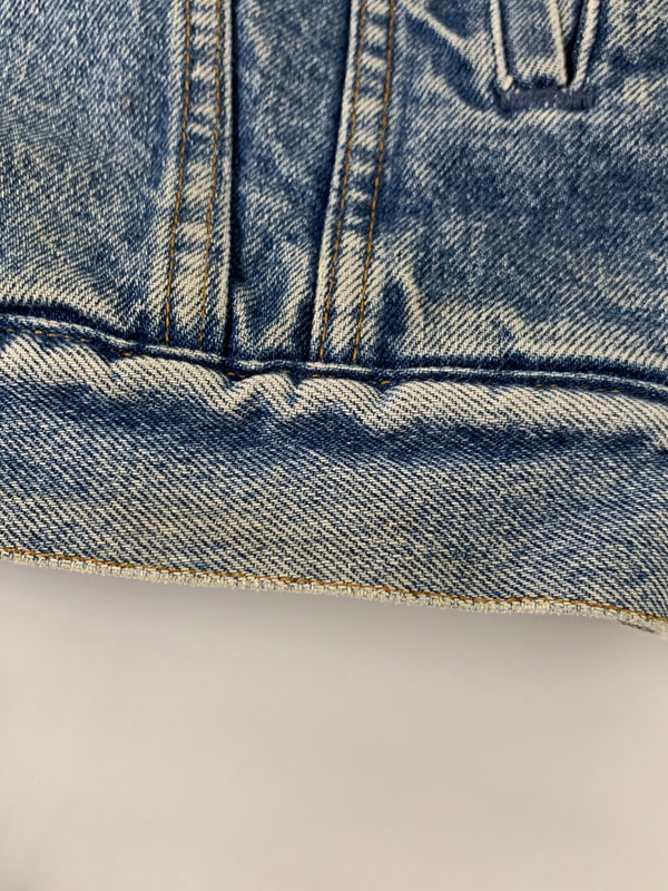 【現状渡し品】【メンズ】 LEVI'S リーバイス 70609-0218 DENIM BOA JACKET デニムボアジャケット 146-260523-zi-07-min サイズ：S カラー：インディゴ 万代Net店