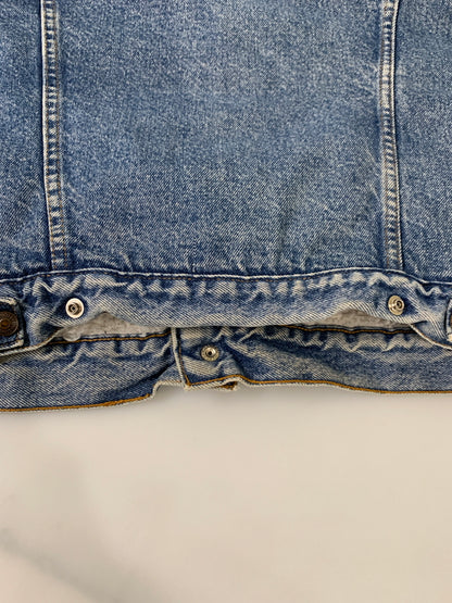 【現状渡し品】【メンズ】 LEVI'S リーバイス 70609-0218 DENIM BOA JACKET デニムボアジャケット 146-260523-zi-07-min サイズ：S カラー：インディゴ 万代Net店