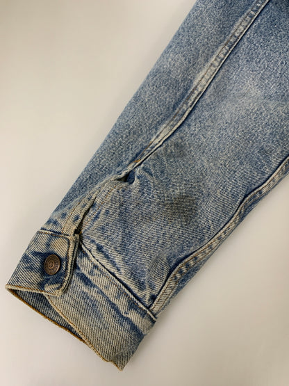 【現状渡し品】【メンズ】 LEVI'S リーバイス 70609-0218 DENIM BOA JACKET デニムボアジャケット 146-260523-zi-07-min サイズ：S カラー：インディゴ 万代Net店