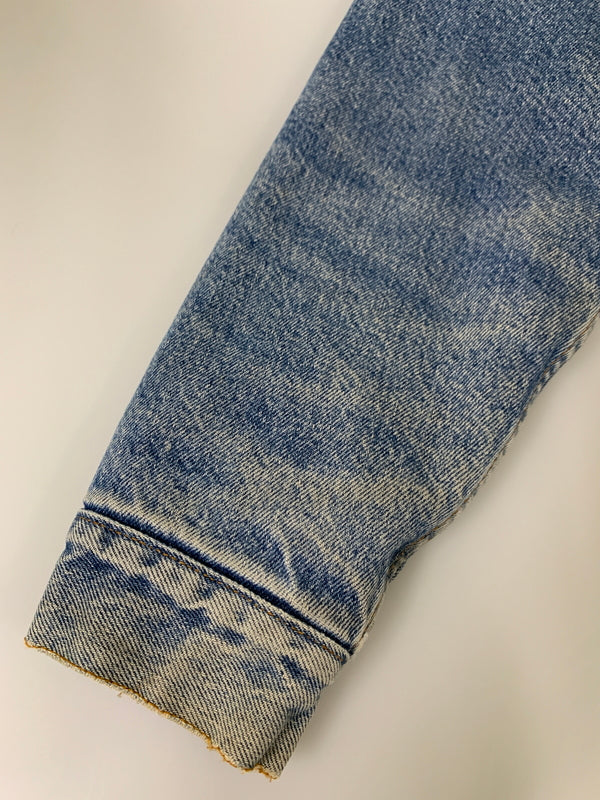 【現状渡し品】【メンズ】 LEVI'S リーバイス 70609-0218 DENIM BOA JACKET デニムボアジャケット 146-260523-zi-07-min サイズ：S カラー：インディゴ 万代Net店