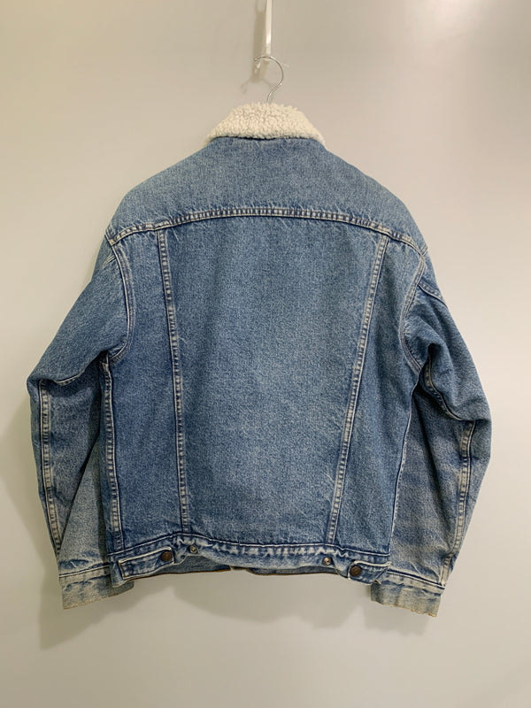 【現状渡し品】【メンズ】 LEVI'S リーバイス 70609-0218 DENIM BOA JACKET デニムボアジャケット 146-260523-zi-07-min サイズ：S カラー：インディゴ 万代Net店