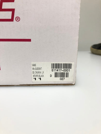【現状渡し品】【メンズ】 WTAPS ダブルタップス ×VANS バンズ VN-0UDE8XT OG CHUKKA LX 靴 シューズ スニーカー 162-260508-AS-98-min サイズ：29.0cm カラー：ブラック/ホワイト 万代Net店