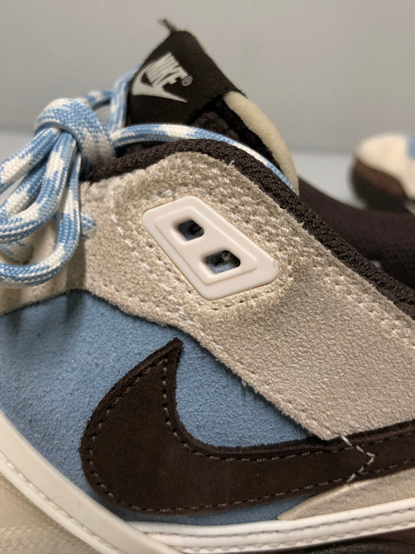 【中古品】【メンズ】 TRAVIS SCOTT トラヴィス・スコット ×NIKE ナイキ HQ3072-400 ZOOM FIELD JAXX 靴 シューズ スニーカー 160-260508-AS-93-min サイズ：28.5cm カラー：LECHE BLUE/BARQQUE BROWN 万代Net店
