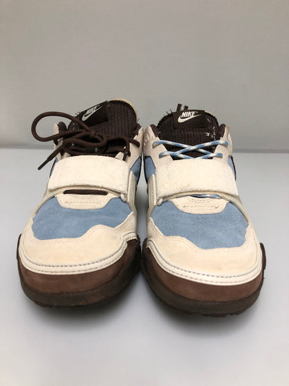 【中古品】【メンズ】 TRAVIS SCOTT トラヴィス・スコット ×NIKE ナイキ HQ3072-400 ZOOM FIELD JAXX 靴 シューズ スニーカー 160-260508-AS-93-min サイズ：28.5cm カラー：LECHE BLUE/BARQQUE BROWN 万代Net店